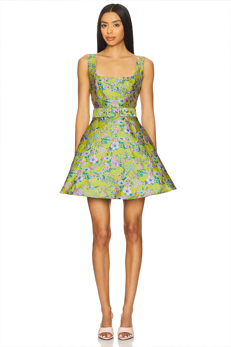 Fresh feminine floral dress inspiration