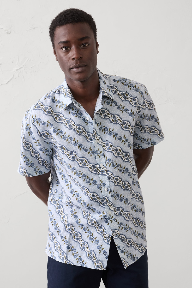 Soft print menswear inspiration